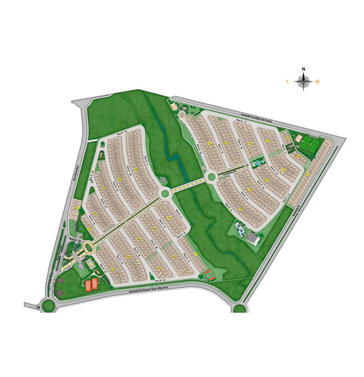 Terreno em Condomínio à Venda, 252 m²em Conjunto Residencial Storil - Aparecida de Goiânia