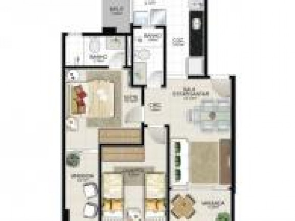 Imagem Apartamento com 2 Quartos à Venda, 68 m² em Praia da Costa - Vila Velha Imagem Apartamento com 2 Quartos à Venda, 68 m² em Praia da Costa - Vila Velha