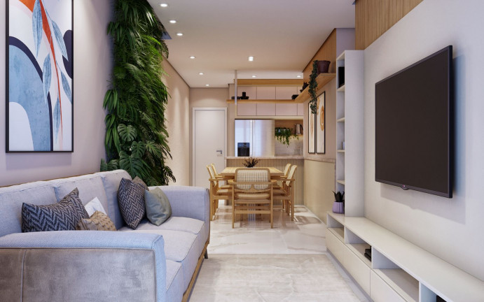 Imagem Apartamento com 2 Quartos à Venda,  em Guilhermina - Praia Grande