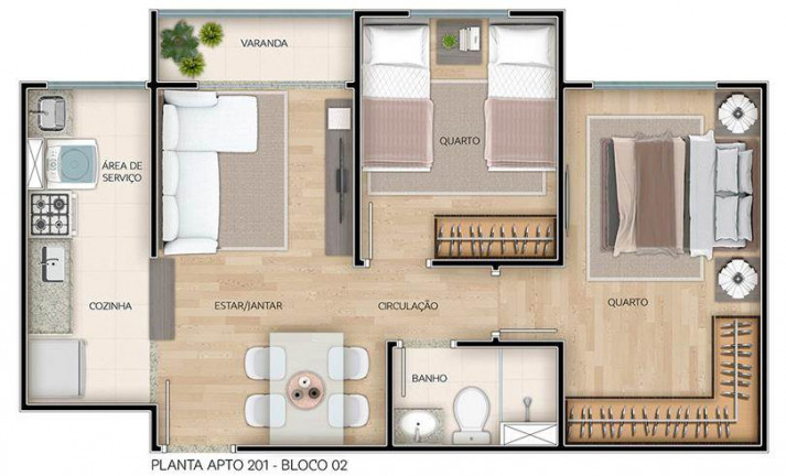 Imagem Apartamento com 2 Quartos à Venda, 46 m² em água Santa - Rio De Janeiro