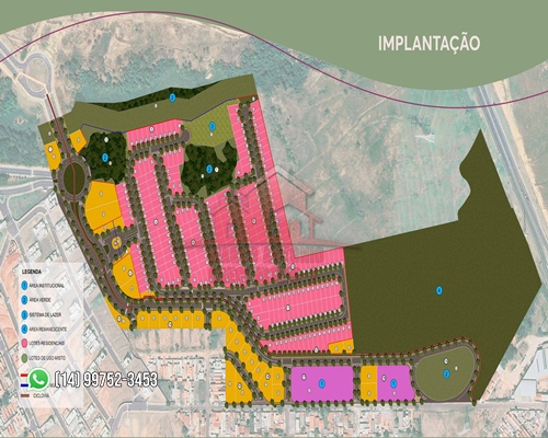 Imagem Terreno à Venda, 250 m² em Floratta Nações Residencial - Bauru