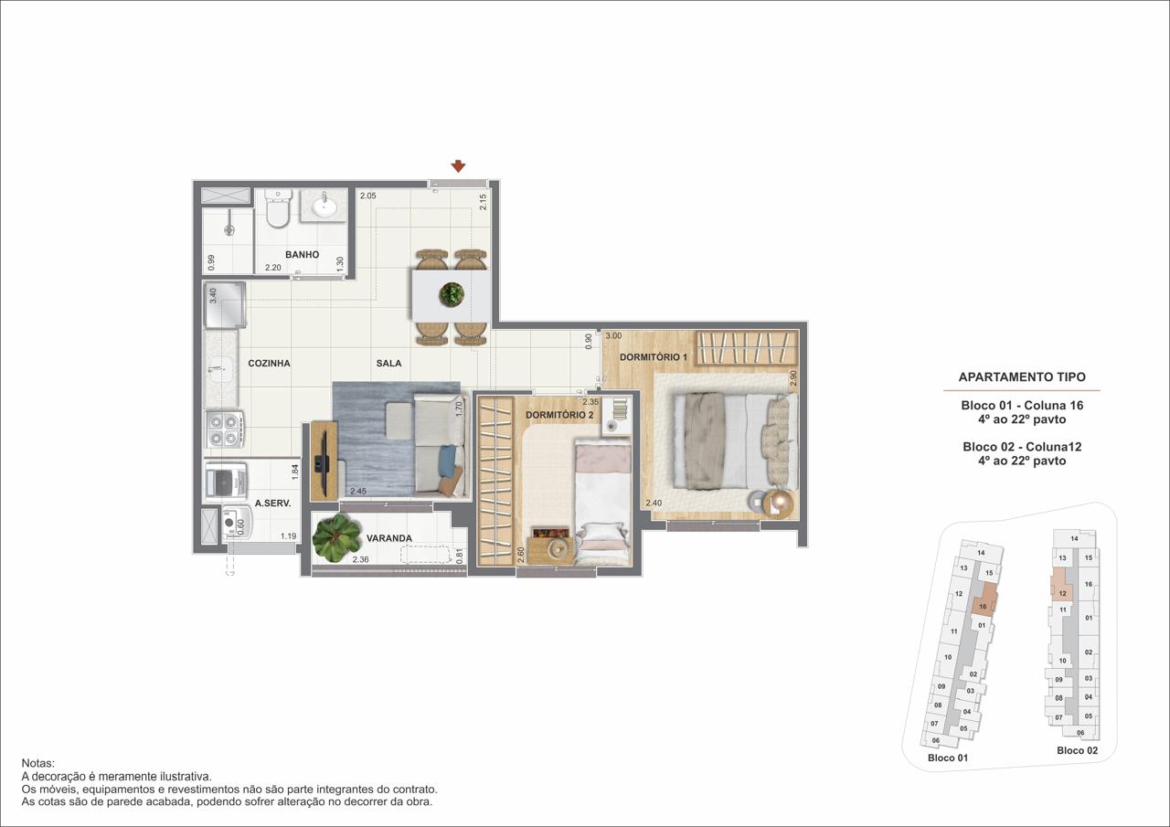 Imagem Apartamento com 2 Quartos à Venda, 44 m² em Centro - Niterói Imagem Apartamento com 2 Quartos à Venda, 44 m² em Centro - Niterói
