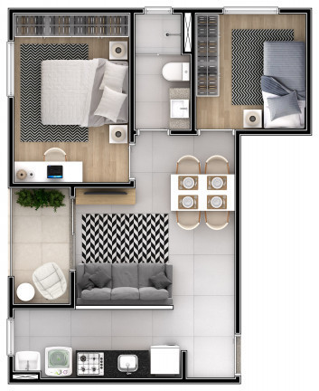 Imagem Apartamento com 2 Quartos à Venda, 45 m² em Chácara Nossa Senhora de Fátima - Cotia Imagem Apartamento com 2 Quartos à Venda, 45 m² em Chácara Nossa Senhora de Fátima - Cotia