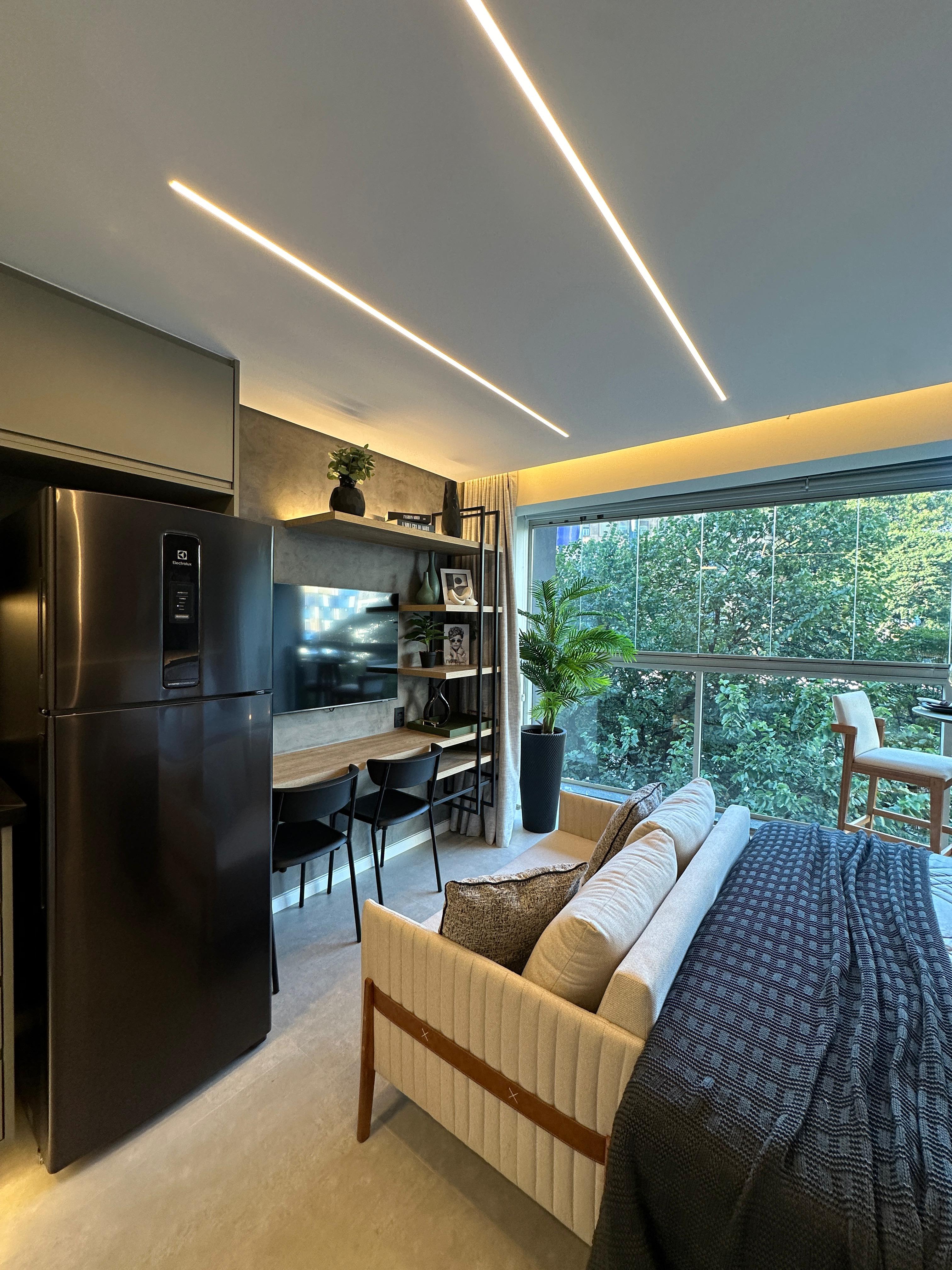 Imagem Apartamento com 1 Quarto para Alugar, 27 m²em Cerqueira César - São Paulo