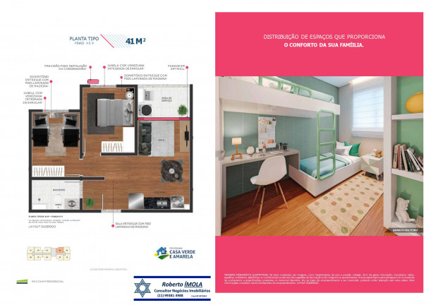 Imagem Apartamento com 2 Quartos à Venda, 45 m² em Vila Esperança - São Paulo Imagem Apartamento com 2 Quartos à Venda, 45 m² em Vila Esperança - São Paulo