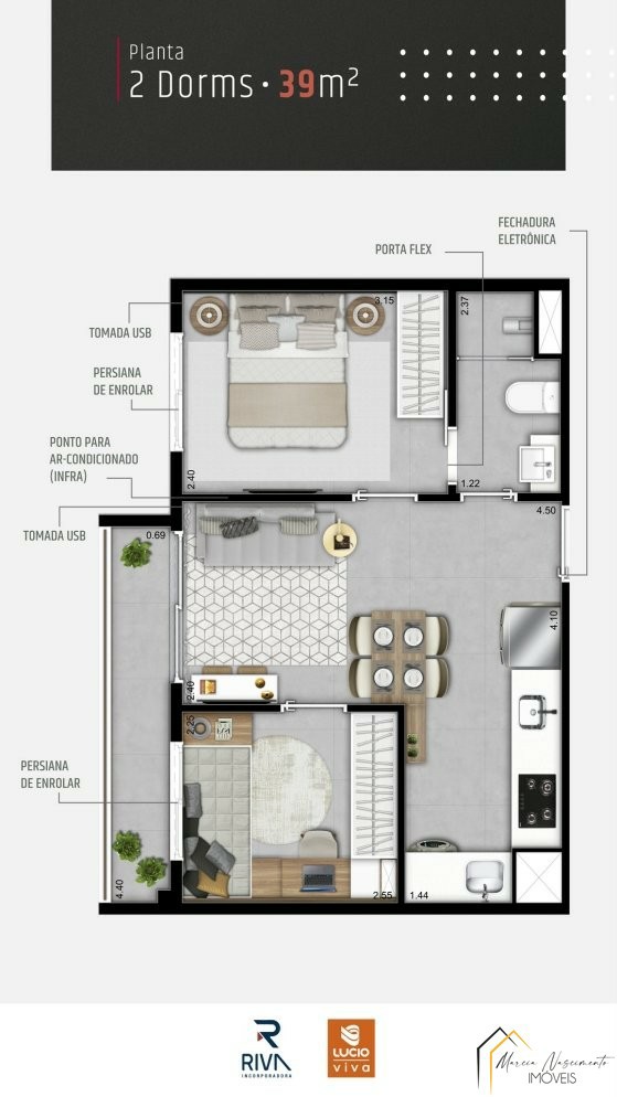 Imagem Apartamento com 2 Quartos à Venda, 40 m²em Jardim Maria Rosa II - Itaquaquecetuba Imagem Apartamento com 2 Quartos à Venda, 40 m²em Jardim Maria Rosa II - Itaquaquecetuba