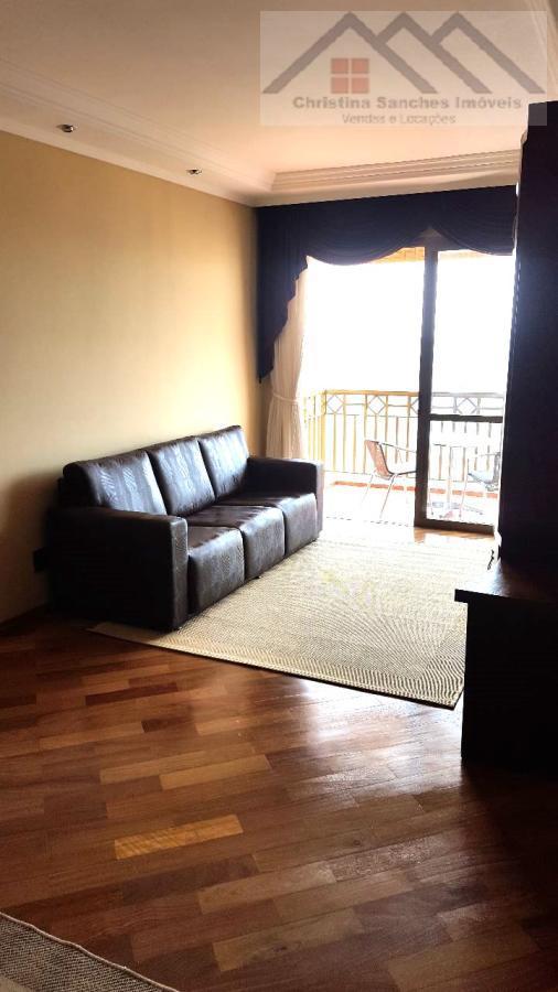 Imagem Apartamento com 3 Quartos para Alugar, 100 m²em Vila Bastos - Santo André