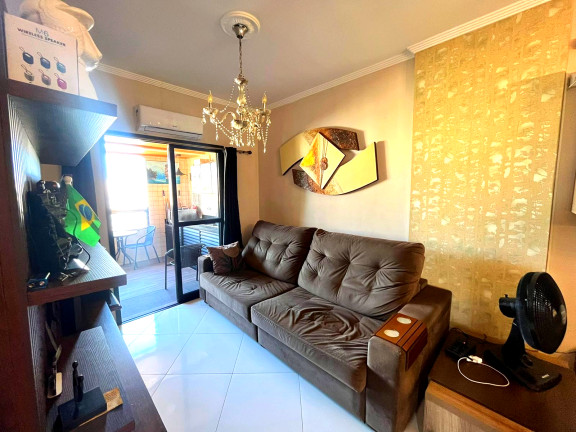 Apartamento com 2 Quartos à Venda, 74 m²em Guilhermina - Praia Grande