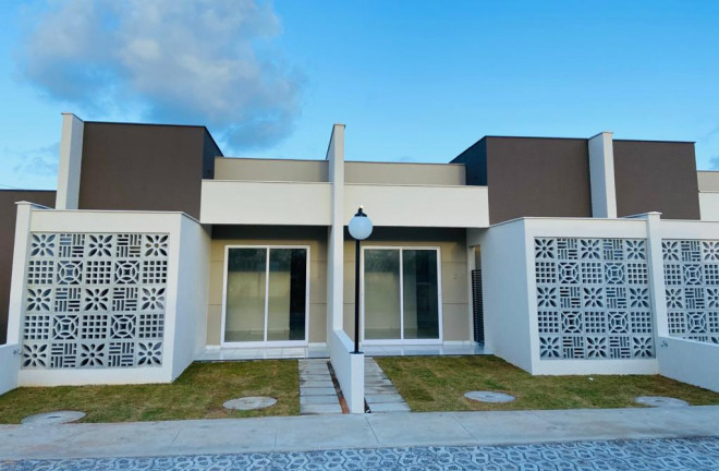 Imagem Casa de Condomínio com 2 Quartos à Venda, 77 m² em Nova Parnamirim - Parnamirim