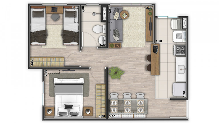 Imagem Apartamento com 2 Quartos à Venda, 53 m² em Pavuna - Rio de Janeiro Imagem Apartamento com 2 Quartos à Venda, 53 m² em Pavuna - Rio de Janeiro