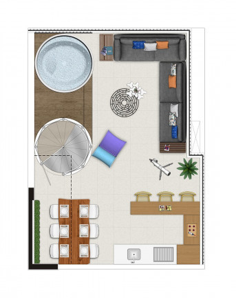 Imagem Cobertura com 1 Quarto à Venda, 72 m² em Sumarezinho - São Paulo Imagem Cobertura com 1 Quarto à Venda, 72 m² em Sumarezinho - São Paulo