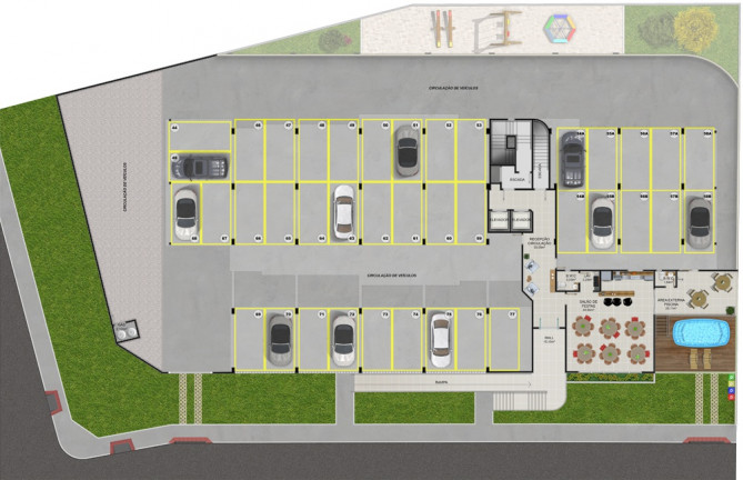Imagem Apartamento com 3 Quartos à Venda, 86 m² em Próspera - Criciúma Imagem Apartamento com 3 Quartos à Venda, 86 m² em Próspera - Criciúma