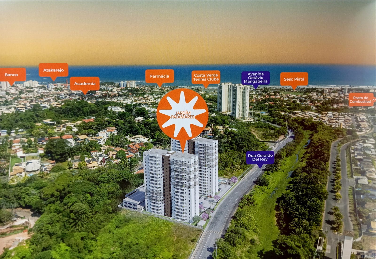Imagem Apartamento com 4 Quartos à Venda, 64 m²em Piatã - Salvador Imagem Apartamento com 4 Quartos à Venda, 64 m²em Piatã - Salvador