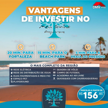 Imagem Terreno à Venda, 150 m² em Aracazinho - Aquiraz Imagem Terreno à Venda, 150 m² em Aracazinho - Aquiraz