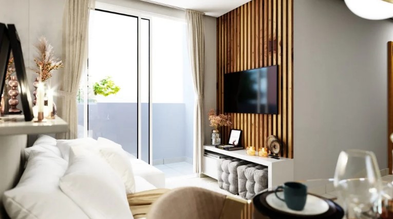 Imagem Apartamento com 2 Quartos à Venda, 46 m² em Rio Doce - Olinda