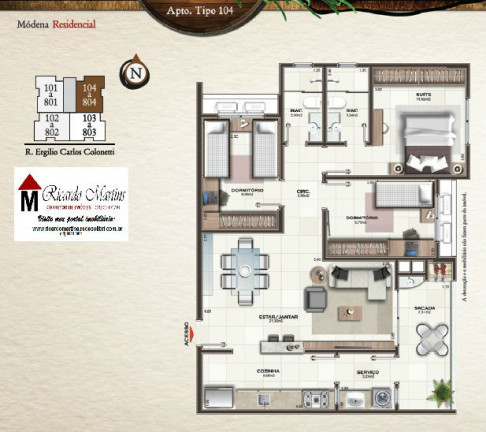 Imagem Apartamento com 3 Quartos à Venda, 94 m² em Centro - Içara Imagem Apartamento com 3 Quartos à Venda, 94 m² em Centro - Içara