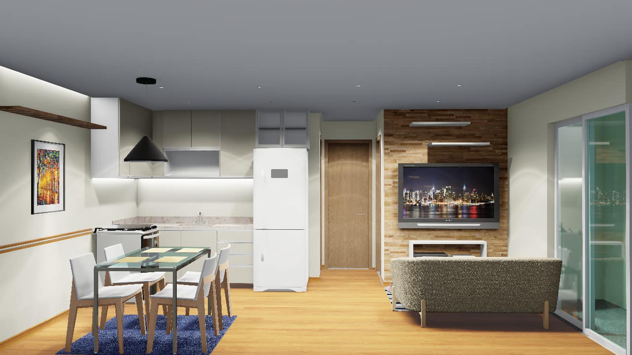 Imagem Apartamento com 2 Quartos à Venda, 50 m² em Fanchem - Queimados