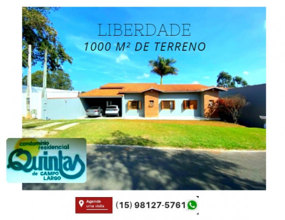 Imagem Casa de Condomínio com 4 Quartos à Venda, 280 m² em Condomínio Quintais de Campo largo - Araçoiaba da Serra Imagem Casa de Condomínio com 4 Quartos à Venda, 280 m² em Condomínio Quintais de Campo largo - Araçoiaba da Serra