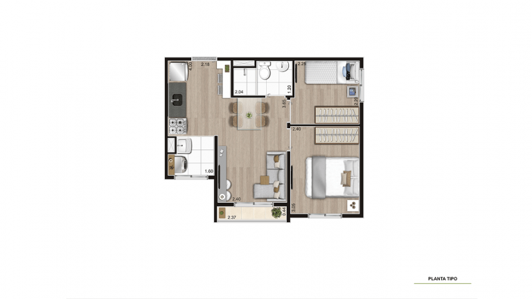 Imagem Apartamento com 2 Quartos à Venda, em Água Branca - São Paulo Imagem Apartamento com 2 Quartos à Venda, em Água Branca - São Paulo