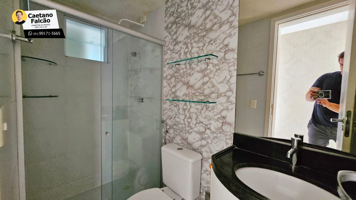 Imagem Apartamento com 2 Quartos para Alugar, 65 m² em Bancários - João Pessoa
