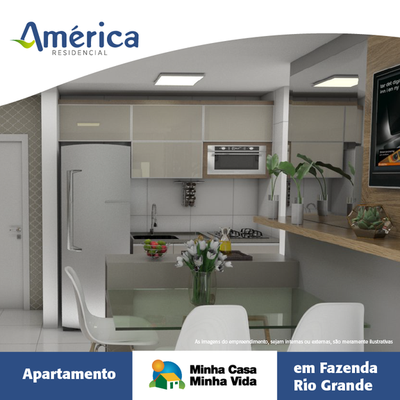 Imagem Apartamento com 2 Quartos à Venda, 48 m² em Eucaliptos - Fazenda Rio Grande Imagem Apartamento com 2 Quartos à Venda, 48 m² em Eucaliptos - Fazenda Rio Grande
