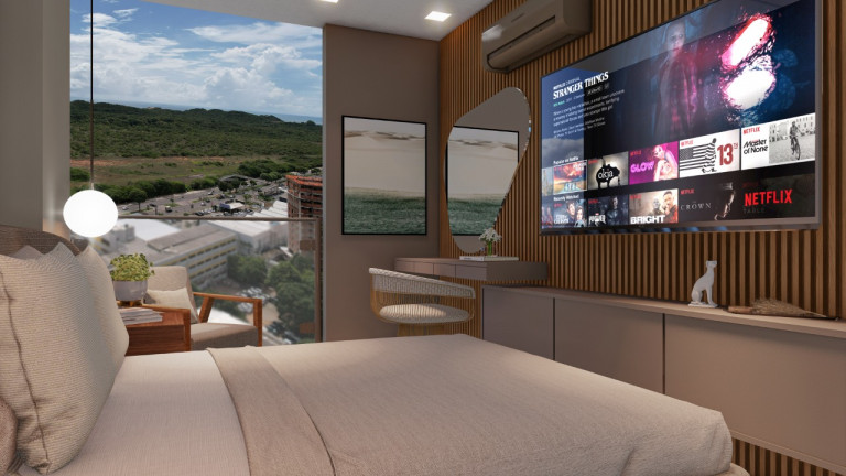 Imagem Apartamento com 2 Quartos à Venda, 60 m² em Capim Macio - Natal