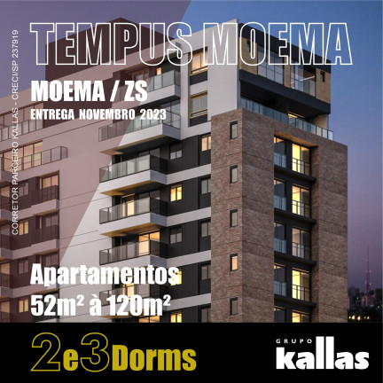 Apartamento com 2 Quartos à Venda, 52 m² em Indianópolis - São Paulo