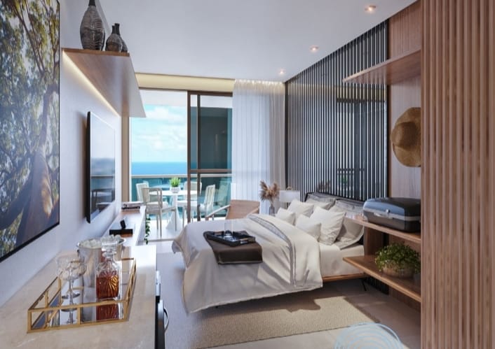 Imagem Studio com 1 Quarto à Venda, 32 m²em Praia Carneiros - Tamandaré