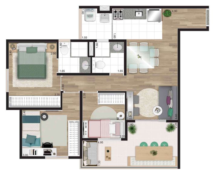 Imagem Apartamento com 3 Quartos à Venda, 67 m² em Vila Pompéia - São Paulo Imagem Apartamento com 3 Quartos à Venda, 67 m² em Vila Pompéia - São Paulo