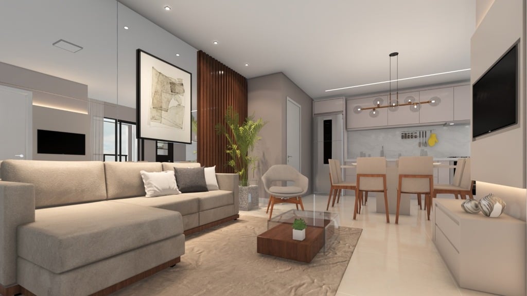 Imagem Apartamento com 2 Quartos à Venda, 58 m²em Boa Vista - Curitiba