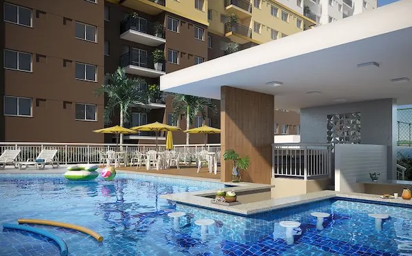 Imagem Apartamento com 2 Quartos à Venda, 53 m²em Centro - Nova Iguaçu