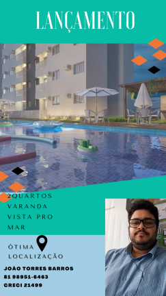 Imagem Apartamento com 2 Quartos à Venda, 45 m² em Imbiribeira - Recife