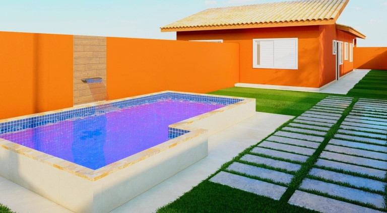 Imagem Casa com 2 Quartos à Venda, 54 m² em Jamaica - Itanhaém