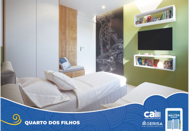 Imagem Apartamento com 2 Quartos à Venda, 46 m² em Nossa Senhora da Conceição - Paulista