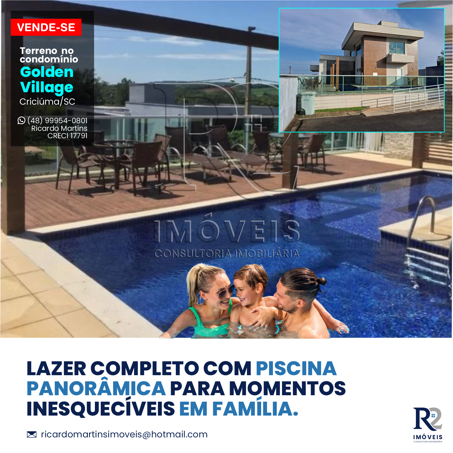 Imagem Terreno em Condomínio à Venda, 591 m² em Primeira Linha - Criciúma