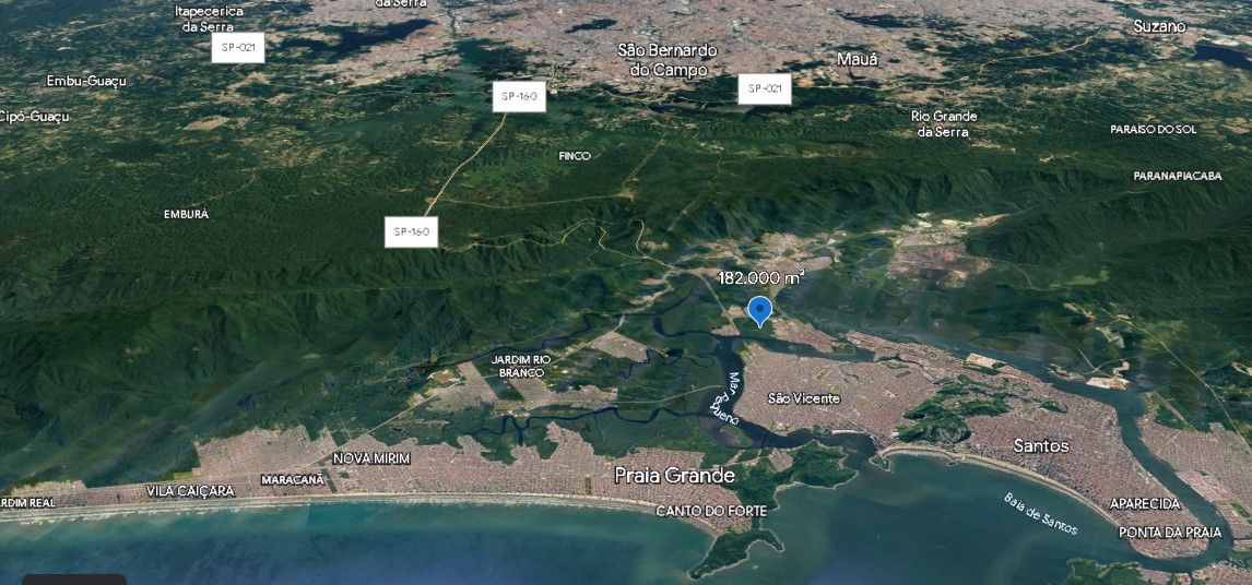 Imagem Terreno à Venda, 182.000 m² em Parque São Luis - Cubatão Imagem Terreno à Venda, 182.000 m² em Parque São Luis - Cubatão
