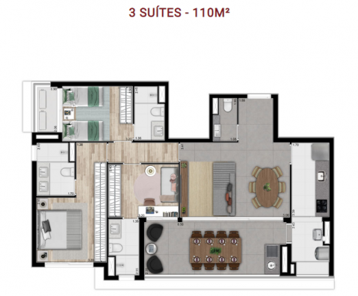 Imagem Apartamento com 3 Quartos à Venda, 110 m² em Vila Mariana - São Paulo