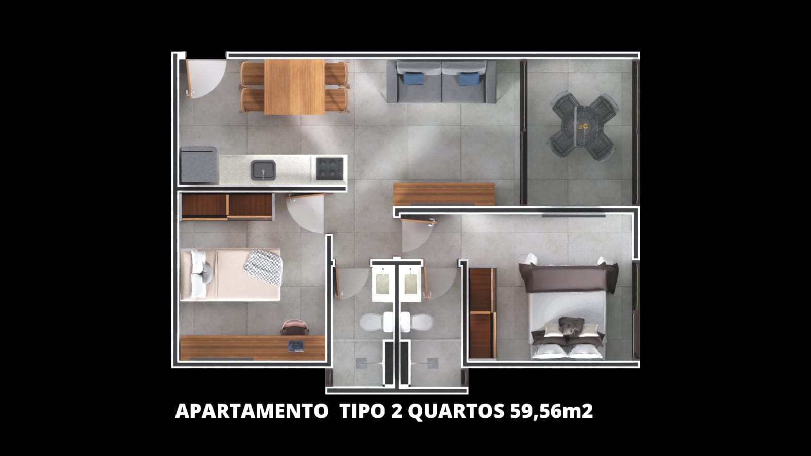 Imagem Apartamento com 2 Quartos à Venda, 61 m² em Centro - Tamandaré
