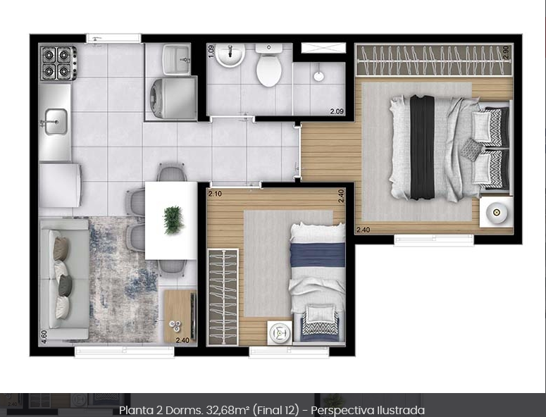 Imagem Apartamento com 2 Quartos à Venda, 33 m²em Loteamento City Jaragua - São Paulo Imagem Apartamento com 2 Quartos à Venda, 33 m²em Loteamento City Jaragua - São Paulo