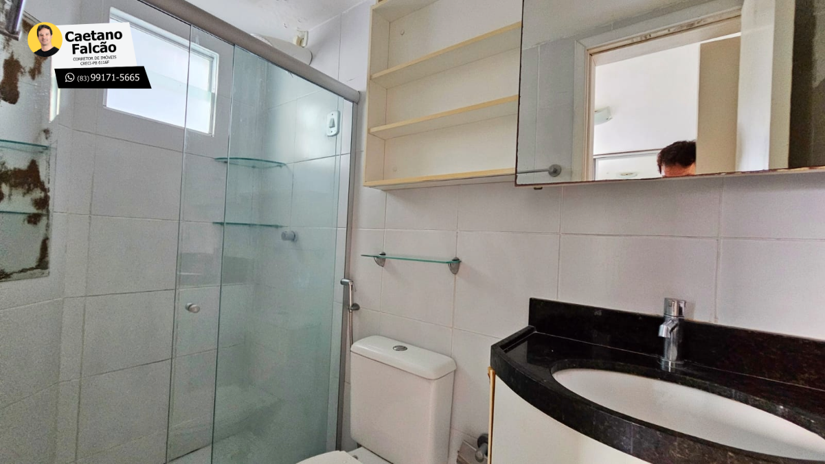 Imagem Apartamento com 2 Quartos para Alugar, 65 m² em Bancários - João Pessoa