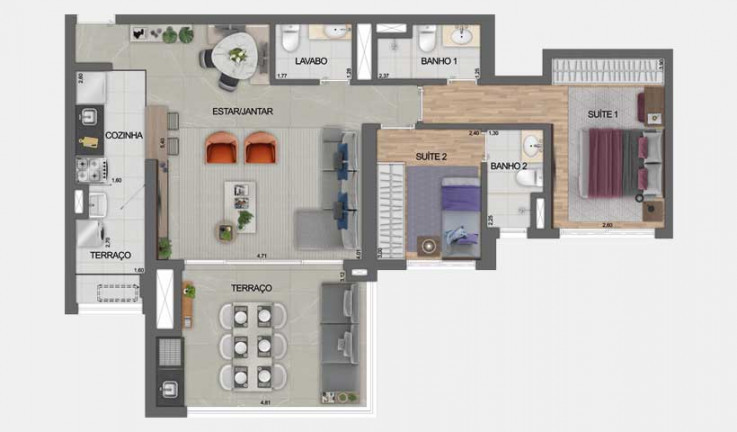 Imagem Apartamento com 2 Quartos à Venda, 64 m² em Jardim Independência - São Paulo Imagem Apartamento com 2 Quartos à Venda, 64 m² em Jardim Independência - São Paulo