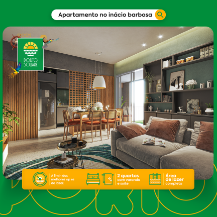 Imagem Apartamento com 2 Quartos à Venda, 56 m²em Inácio Barbosa - Aracaju