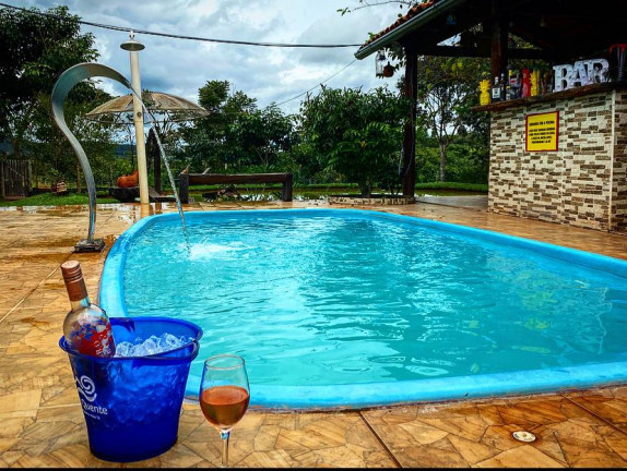Imagem Chácara com 3 Quartos à Venda, 48.400 m² em zona rural - Orizona