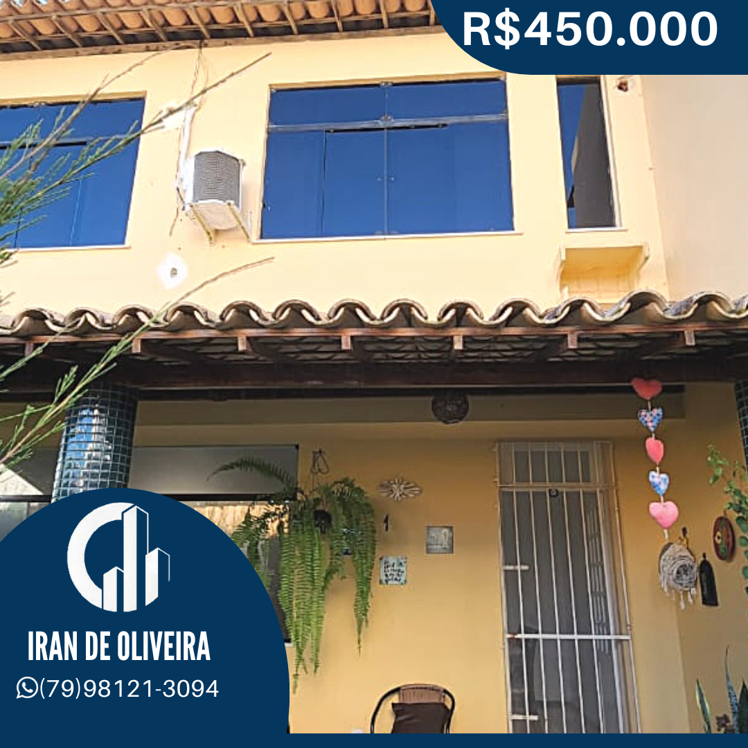 Imagem Casa de Condomínio com 3 Quartos à Venda, 149 m²em Atalaia - Aracaju Imagem Casa de Condomínio com 3 Quartos à Venda, 149 m²em Atalaia - Aracaju