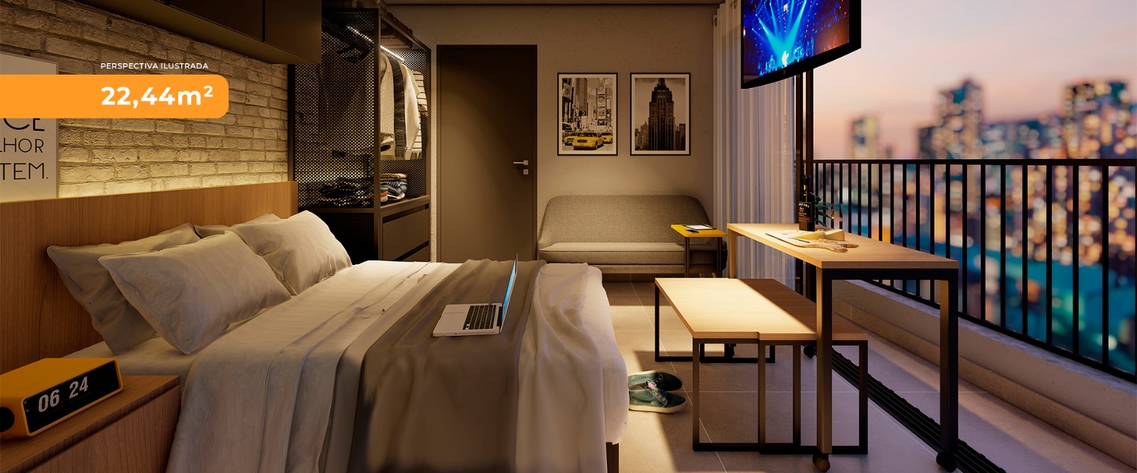 Imagem Apartamento à Venda, 23 m²em Campos Elíseos - São Paulo
