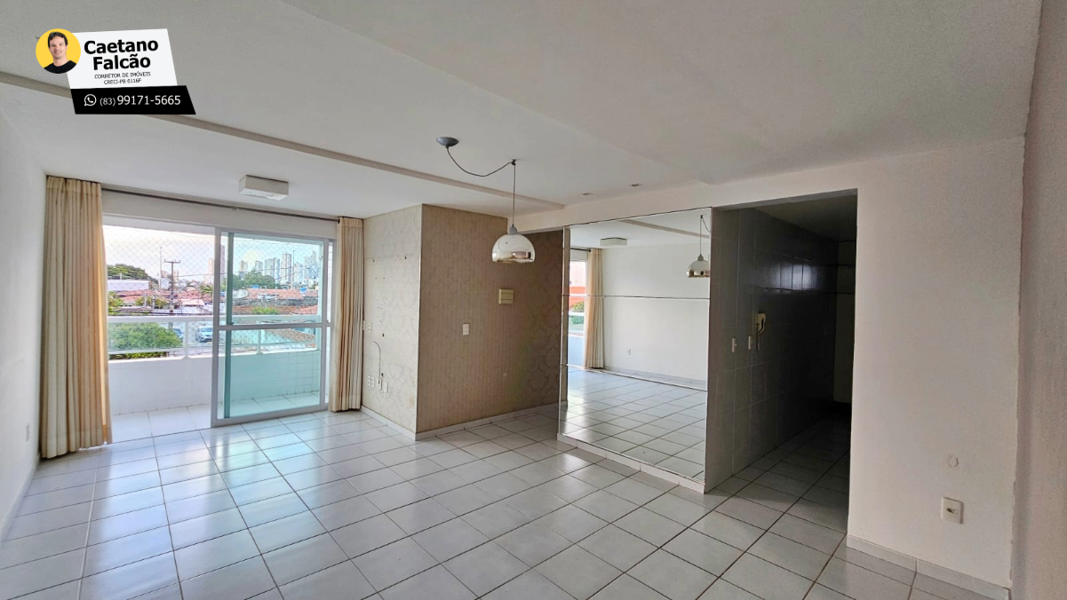 Imagem Apartamento com 2 Quartos para Alugar, 65 m² em Bancários - João Pessoa