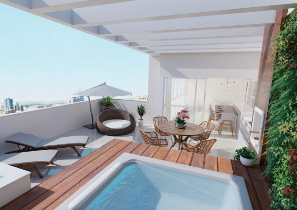 Imagem Apartamento com 3 Quartos à Venda, 83 m² em Centro - São José dos Pinhais