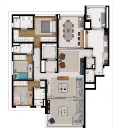 Imagem Apartamento com 3 Quartos à Venda, 167 m² em Vila Mariana - São Paulo Imagem Apartamento com 3 Quartos à Venda, 167 m² em Vila Mariana - São Paulo