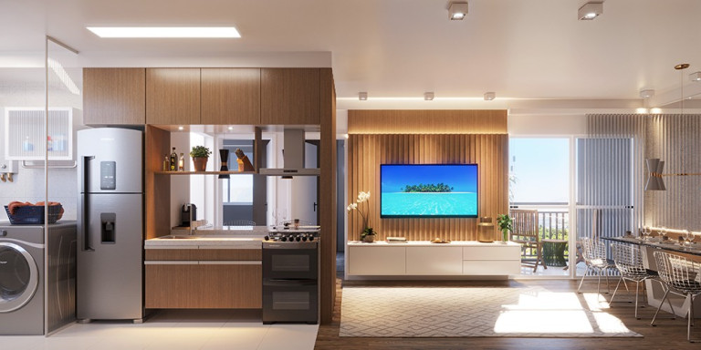 Imagem Apartamento com 2 Quartos à Venda, 45 m² em Guaratiba - Rio de Janeiro