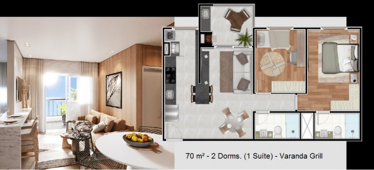 Imagem Apartamento com 2 Quartos à Venda, 70 m²em Casa Branca - Santo André Imagem Apartamento com 2 Quartos à Venda, 70 m²em Casa Branca - Santo André